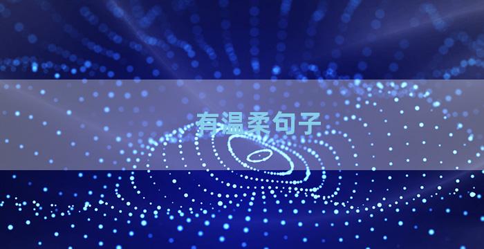有温柔句子