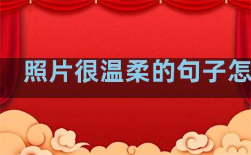 照片很温柔的句子怎么写